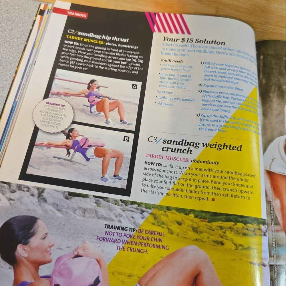 Oxygen Nov 2012 Magazine Veronique Morin Cover Womens 2012 Fitness Universe Week
